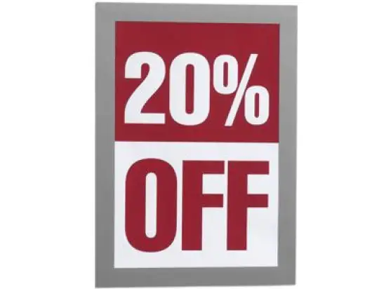 Magnetrahmen Durable 4871-23 487123 Duraframe A5 silber selbstklebend, Pack 2 Stk