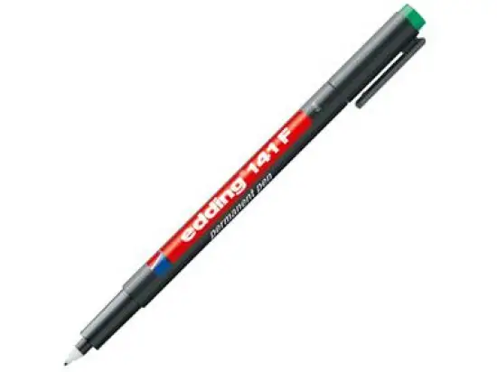 Folienschreiber Edding 141F 4-141004 Schreibfarbe: grün