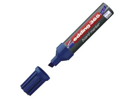 Whiteboardmarker Edding 365 4-365003 2-7mm, Keilspitze, blau, Pack 10 Stk