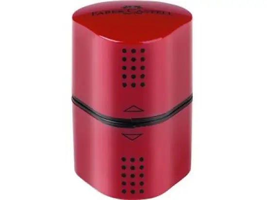 Dreifachspitzdose Faber-Castell 183801 Colour Grip Universal Kunststoff, farbig-sortiert