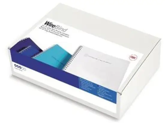 Drahtbinderücken GBC RG810910 Ø 14,0mm schwarz, Pack 100 Stk