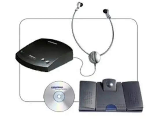 Transkriptions-Set Grundig KDC5672-12 Digta Transcription Premium Kit 568 mit DigtaSoft One