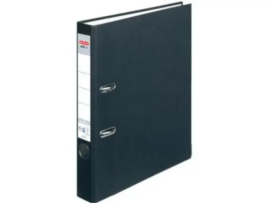 Ordner Herlitz 10841625 maX.file nature+ A4, 50mm, Pappe/Kraftpapier, schwarz