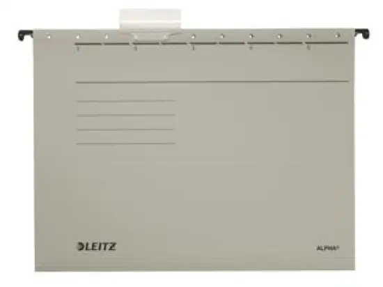 Hängemappe Leitz 1985-00-85 19850085 Alpha grau, Karton 275g, Pack 25 Stk