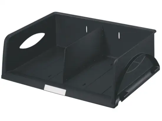 Briefablage Leitz 5230-00-95 52300095 Sorty A4, stapelbar, 370x90x272mm, schwarz