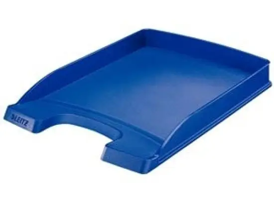 Briefablage Leitz 5237-00-35 52370035 Flach Plus A4 flach, 255x35x357mm, stapelbar, blau