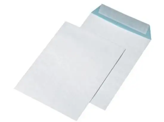 Versandtasche Securitex 30001205 385550 C4 (229 x 324 mm), ohne Fenster, Haftklebung, weiß, 130g, Pack 100 Stk