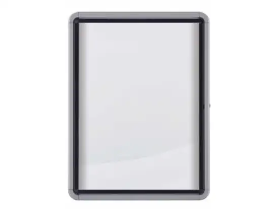 Schaukasten Nobo 1902577 69x53x4,5cm Außenbereich magnetische Metall-Rückwand Klapptür