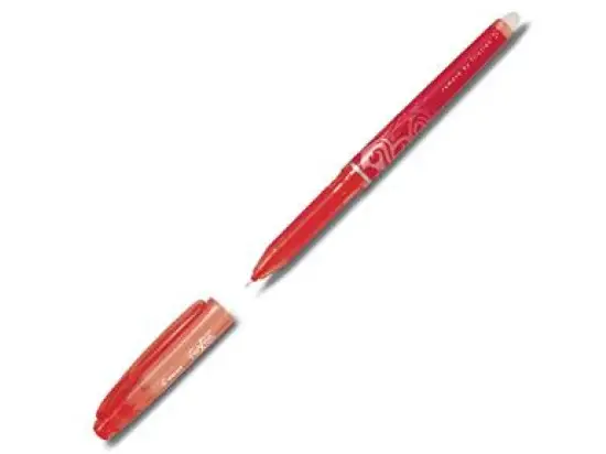 Tintenroller Pilot BL-FRP5-R 2264002 FriXion point 0,3mm, Metallspitze, Wechselmine, mit Kappe, rot