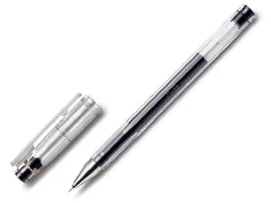 Gelschreiber Pilot BL-GC4-B 2502001 G-Tec C4 Strichstärke: 0,2mm, Schreibfarbe: schwarz, Pack 12 Stk