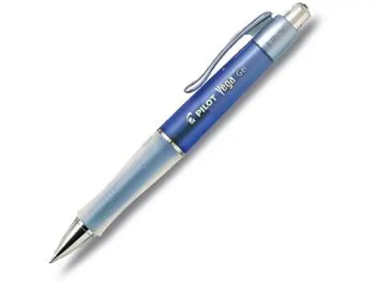 Gelschreiber Pilot BL-415-V-LT 2514003 Véga Gel Schreibfarbe: schwarz dokumentenecht