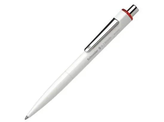 Kugelschreiber Schneider 3272 K3 Biosafe M, Wechselmine, Druckmechanik, dokumentenecht, rot