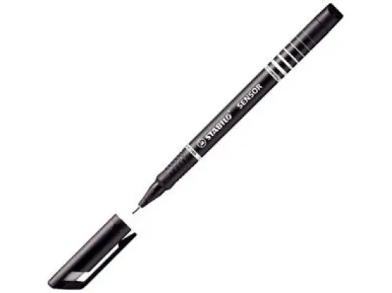 Fineliner Stabilo 189/46 Sensor schwarz