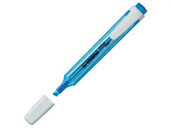 Textmarker Stabilo 275/31 swing cool 1-4mm, Keilspitze, blau