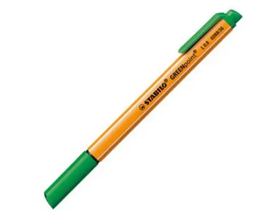 Filzschreiber Stabilo 6088/36 GREENpoint grün