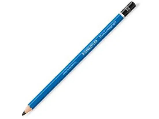 Bleistift Staedtler 100-6B Mars Lumograph 6B, Pack 12 Stk