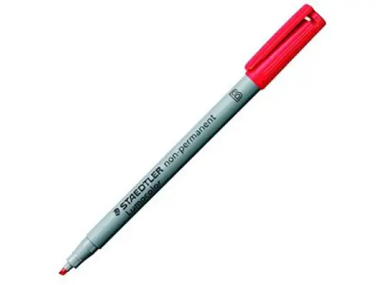 Universalstift Staedtler 312-2 Lumocolor non-permanent B Schreibfarbe: rot