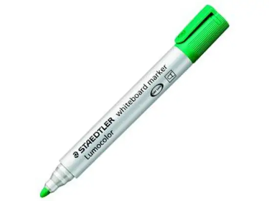 Whiteboardmarker Staedtler 351-5 Lumocolor 2mm, Rundspitze, grün
