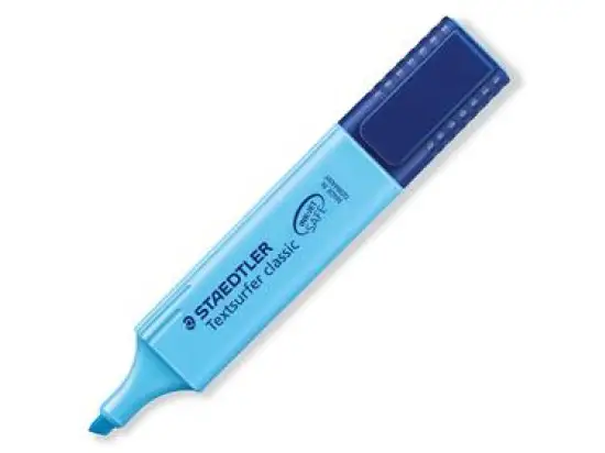 Textmarker Staedtler 364-3 Textsurfer classic 1-5mm, Keilspitze, blau