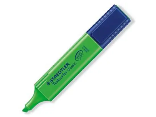 Textmarker Staedtler 364-5 Textsurfer classic 1-5mm, Keilspitze, grün