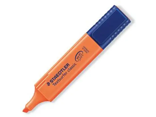 Textmarker Staedtler 364-4 Textsurfer classic 1-5mm, Keilspitze, orange