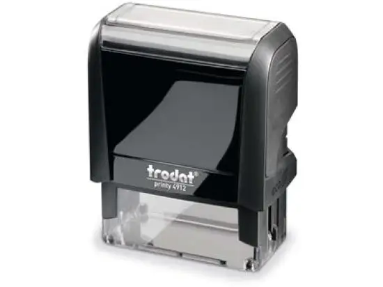 Selbstfärbender Stempel Trodat 44085 printy 4912 schwarz max. 5 Zeilen