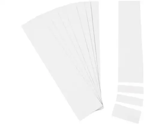 Einsteckkarte Ultradex 847408 19mm hoch/6cm weiß, Pack 170 Stk