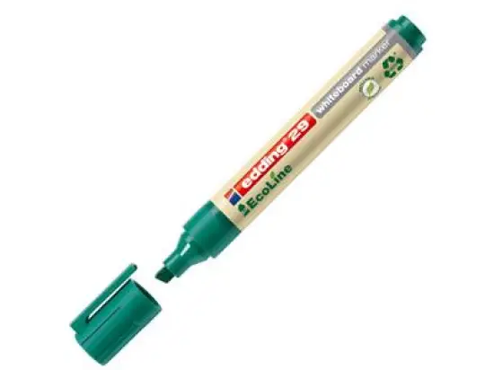 Whiteboardmarker Edding 29 EcoLine 4-29004 1-5mm, Keilspitze, grün