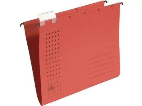 Hängemappe Elba 100560141 85801RO Chic Ultimate A4, Canson Karton 240g, rot, Pack 5 Stk