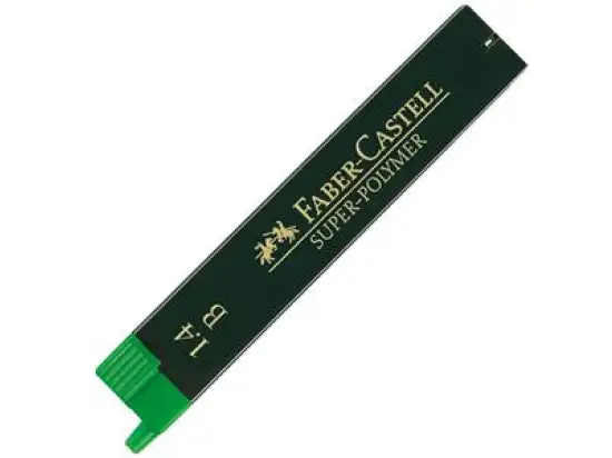 Feinmine Faber-Castell 121411 Stärke: 1,4 mm, Härte: B, Dose 6 Stk