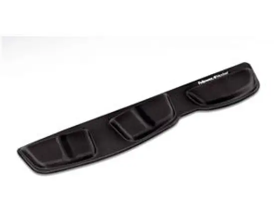Handgelenkauflage Fellowes 9182801 schwarz Stoff, für die Tastatur Health-V