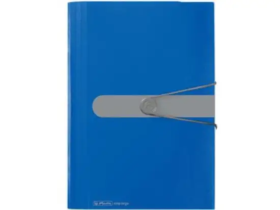 Fächermappe Herlitz 300000712 11208402 easy orga für A4, Kunststoff (PP), 12 Fächer, blau
