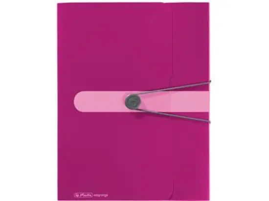 Sammelbox Herlitz 300000714 11216397 easy orga A4 Kunststoff (PP) opak beere Rückenbreite 4cm mit Rückenetikett