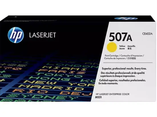Tonerpatrone HP CE402A 507A gelb 6.000 Seiten