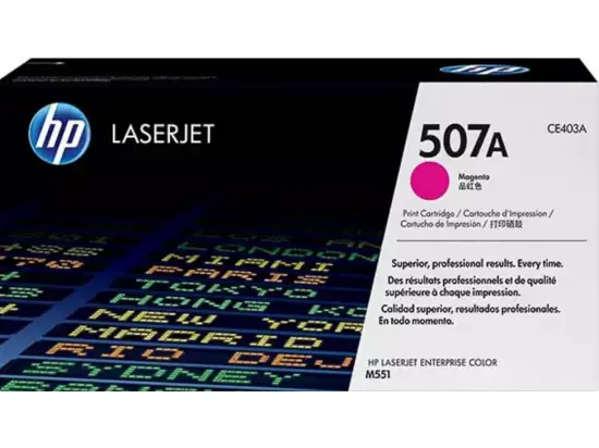 Tonerpatrone HP CE403A 507A magenta 6.000 Seiten