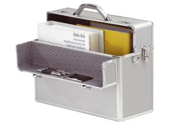 Pilotenkoffer Alumaxx 45100 Alpha Aluminium, silber