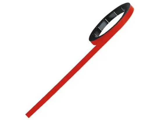 Magnetband Magnetoplan 1260506 magnetoflex rot 5mm x 1m