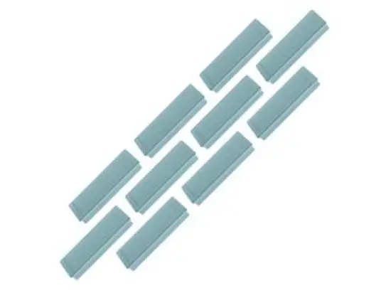 Magnet-Rechteck Magnetoplan 1665103 51x19x8mm, blau, Pack 10 Stk