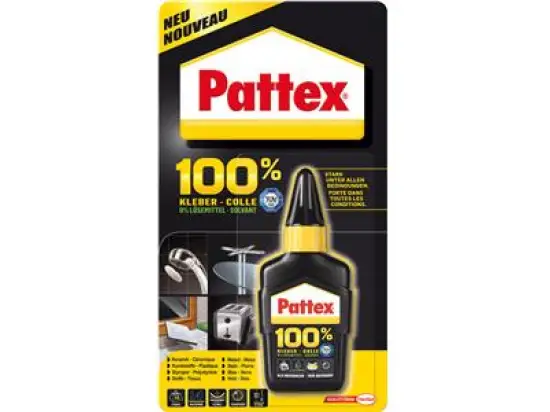 Alleskleber Pattex P1BC5 100%, Flasche 50g