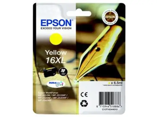 Tintenpatrone Epson C13T16344012 16XL gelb 6.5ml
