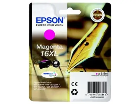 Tintenpatrone Epson C13T16334012 16XL magenta 6.5ml
