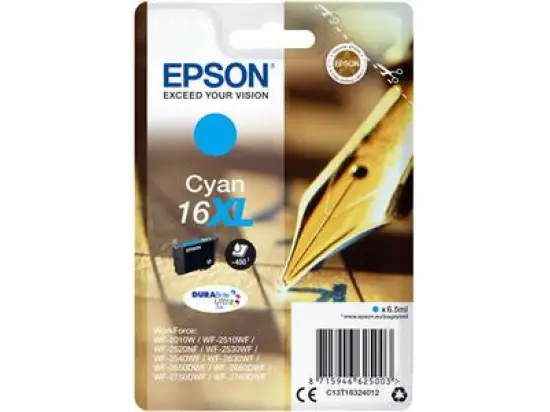 Tintenpatrone Epson C13T16324012 16XL cyan 6.5ml