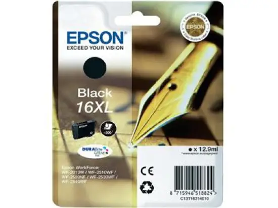 Tintenpatrone Epson C13T16314012 16XL schwarz 12.9ml