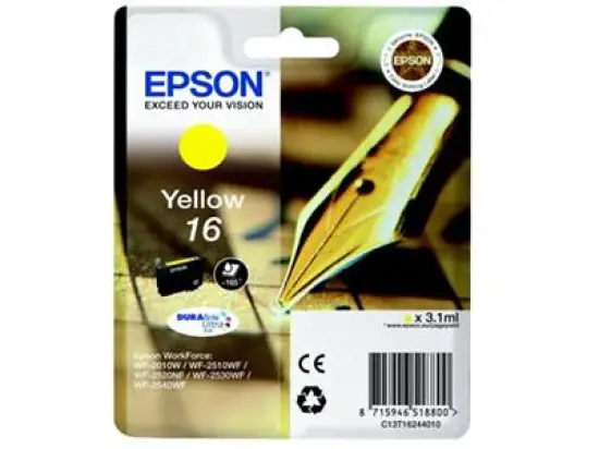 Tintenpatrone Epson C13T16244012 16 gelb 3.1ml