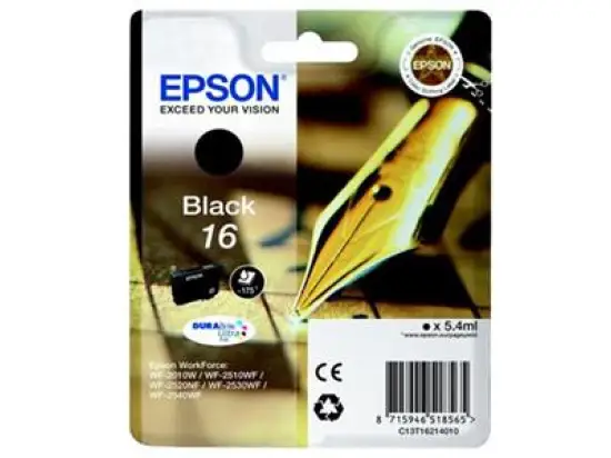 Tintenpatrone Epson C13T16214012 16 schwarz 5.4ml