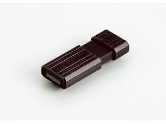 USB-Stick Verbatim 49065 PinStripe 64GB Speed 67x mit Schiebemechanismus