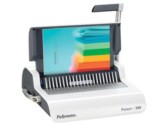 Bindegerät Fellowes 5627601 Pulsar+ 300 mechanisch, für Plastikbindung bis A4/38mm