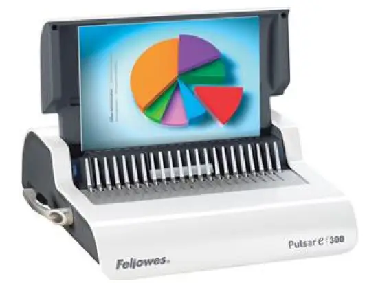 Bindegerät Fellowes 5620701 Pulsar-E 300 für Plastikbindung bis A4/38mm