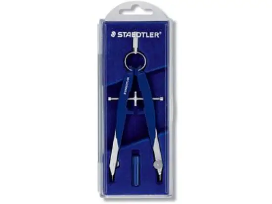 Zirkel Staedtler 55600 556 00 Mars Comfort Länge:154mm, Spindelausführung im Etui