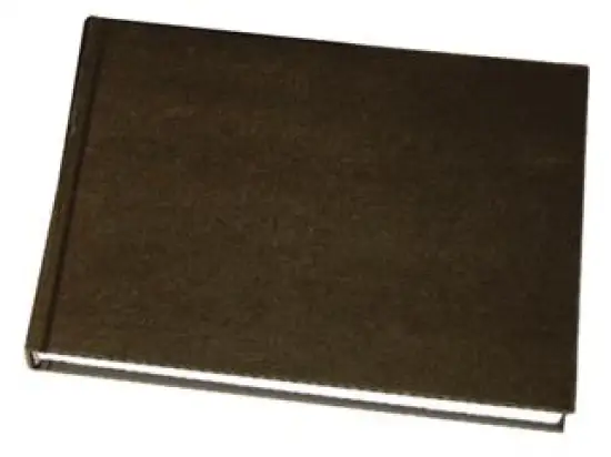 Skizzenbuch Hahnemühle 10628270 D&S A5-hoch 140g 80 Blatt schwarz Fadenheftung Hochformat